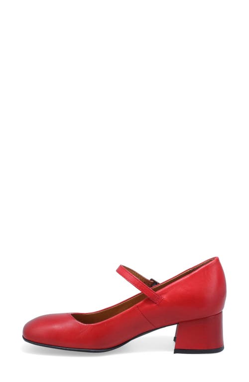 Miz Mooz Gabbie Mary Jane Pump In Red