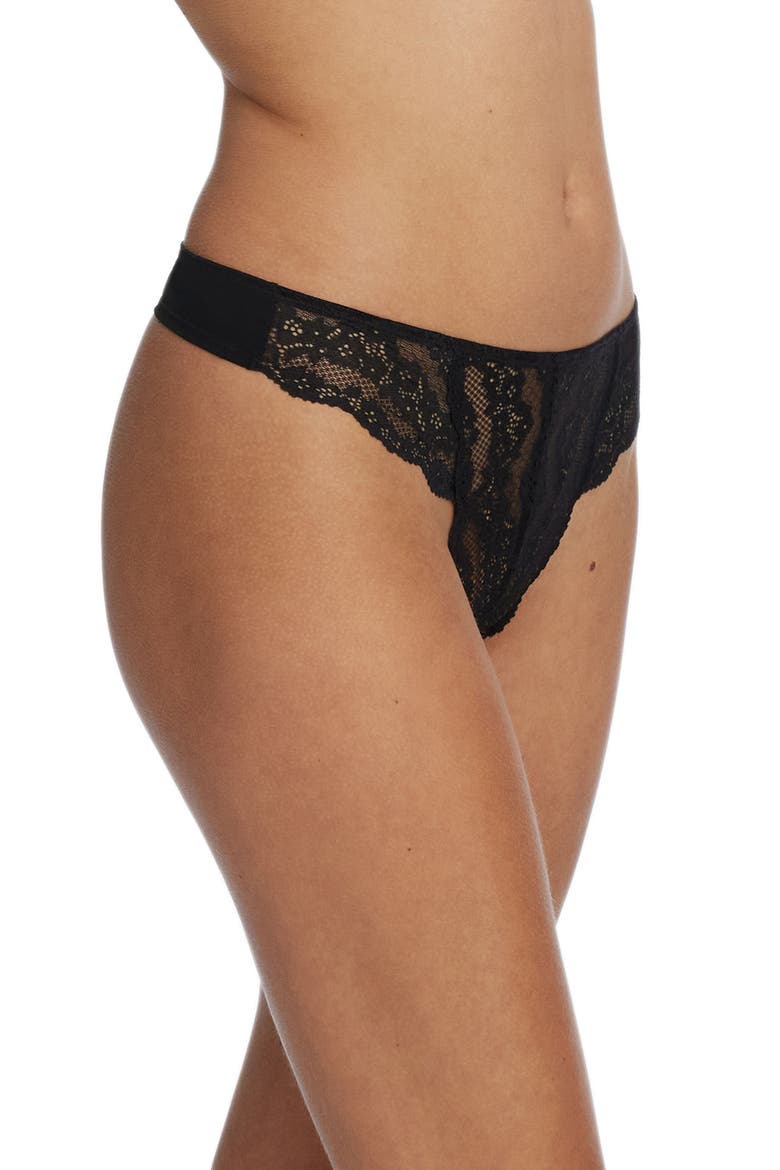 Impress Thong, Alternate, color, BLACK