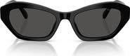 Swarovski 54mm Cat Eye Sunglasses