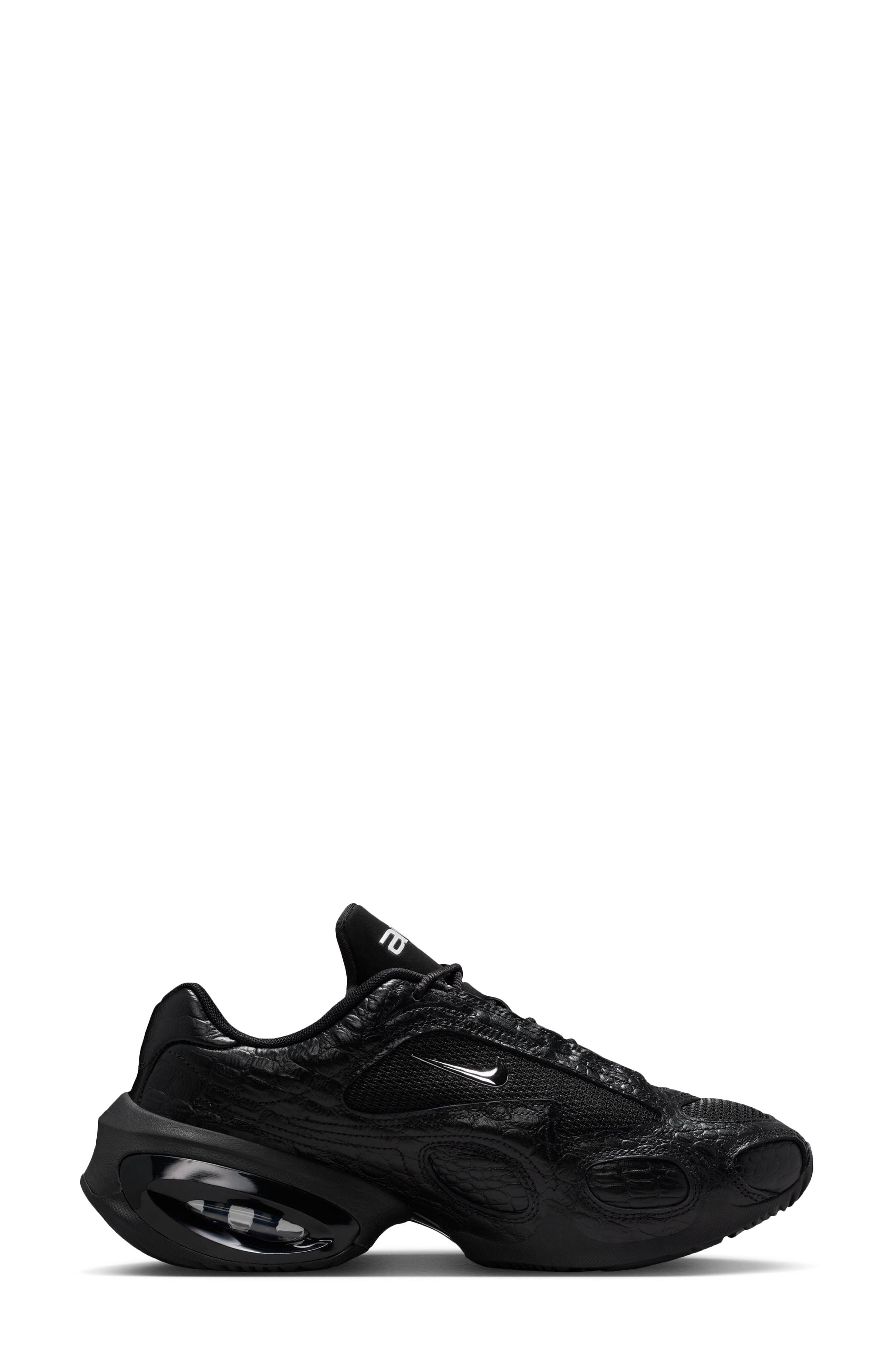 Air Max Muse SE Sneaker, Alternate, color, BLACK/ METALLIC SILVER