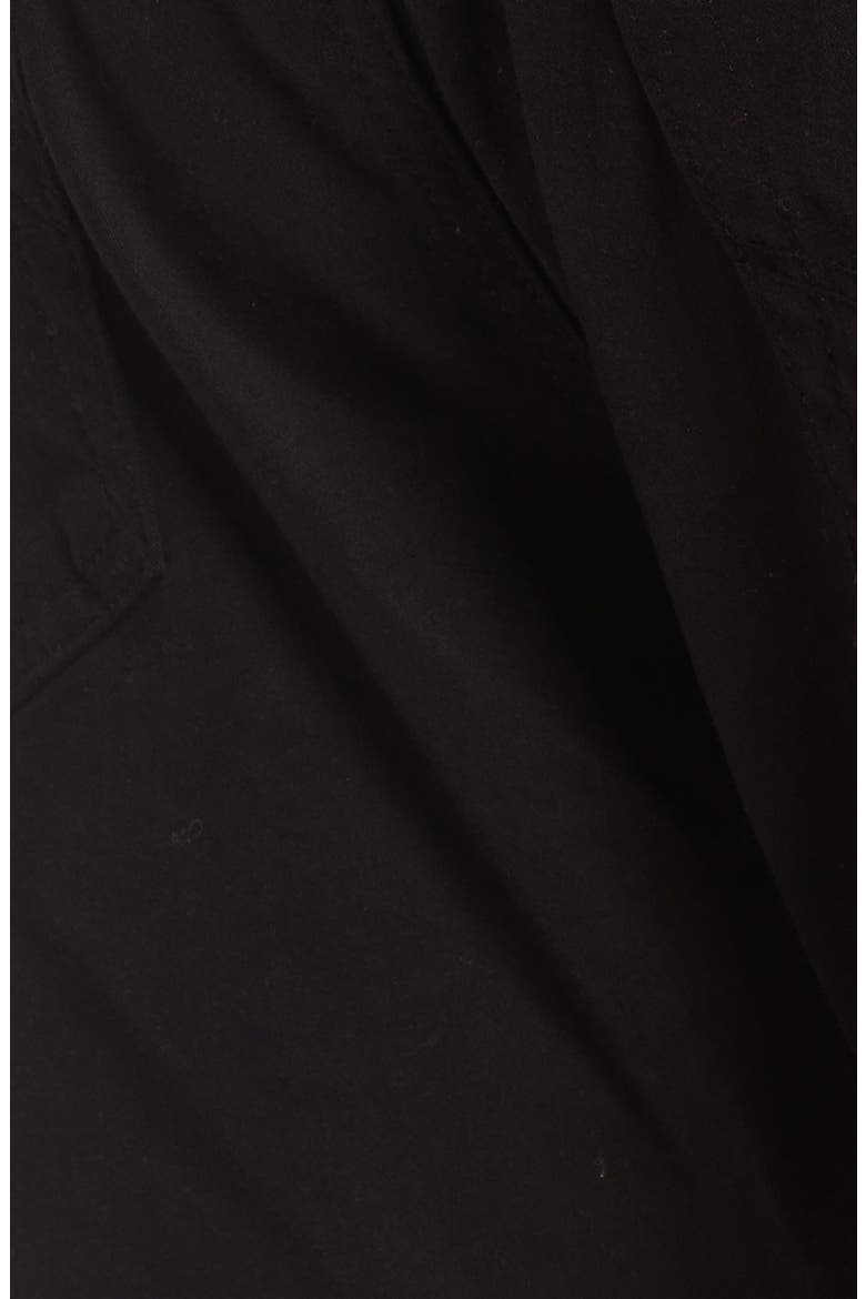 Everett Stretch Sateen Slim Straight Pants, Alternate, color, SUPER BLACK