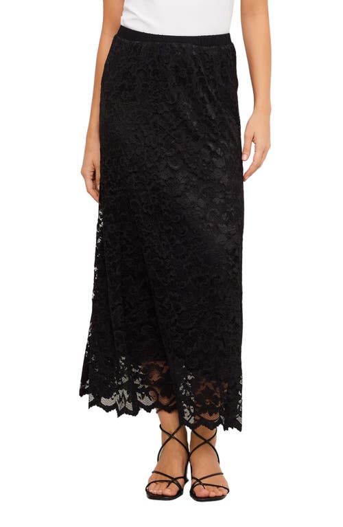 Karen Kane Lace Midi Skirt in Black at Nordstrom, Size X-Large