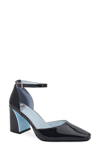 Ninety Union Megan Square Toe Pump In Blue