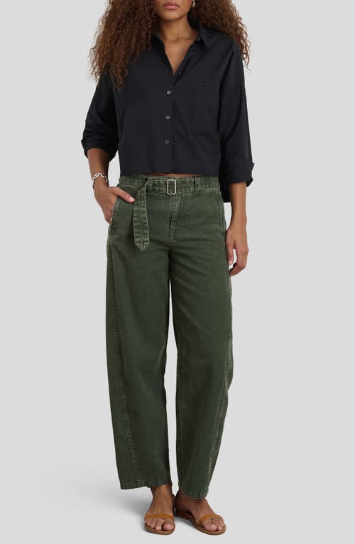 Alex Mill Ninth Street Cotton Twill Pants In Brown