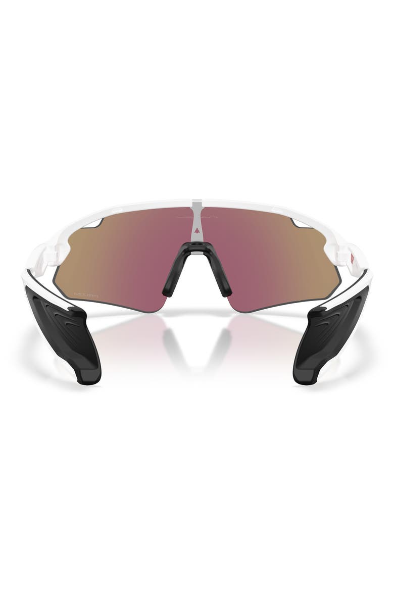 Stunt Devil Rectangle Sunglasses, Alternate, color, MATTE WHITE / PRIZM SAPPHIRE