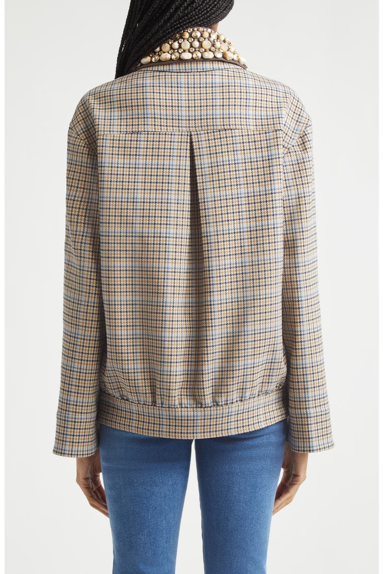 Kasper Plaid Chore Jacket, Alternate, color, BROWN MULTI
