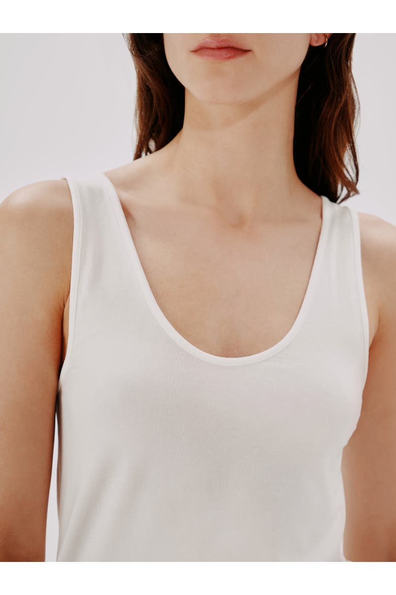 SLIM TANK TOP, Alternate, color, WHITE