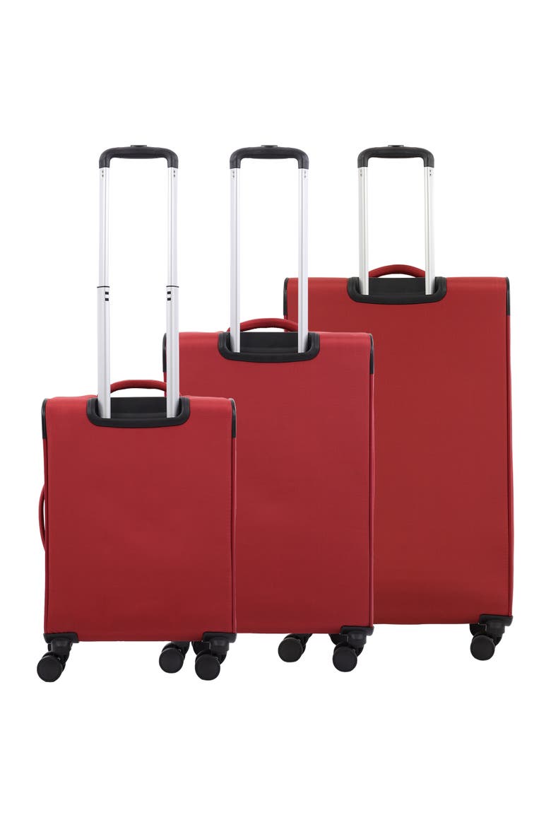 3-Piece Softside Luggage Set - 22" Carry-On, 27" Medium, 31" Large - 8 Spinner Wheels, Expandable Softshell, Alternate, color, TERRA COTTA