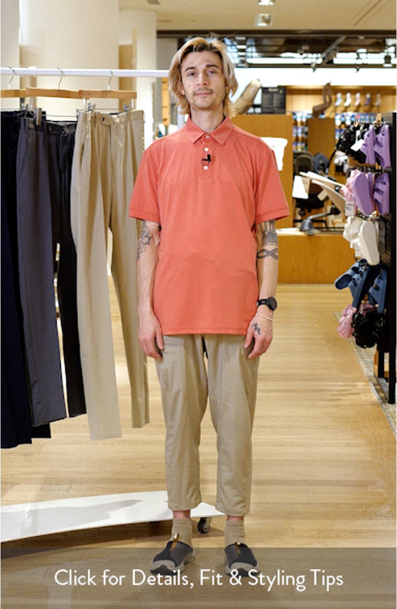 Versa Trim Fit Heathered Golf Polo, sales video thumbnail