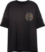AMIRI Oversize MA Flames Graphic T-Shirt