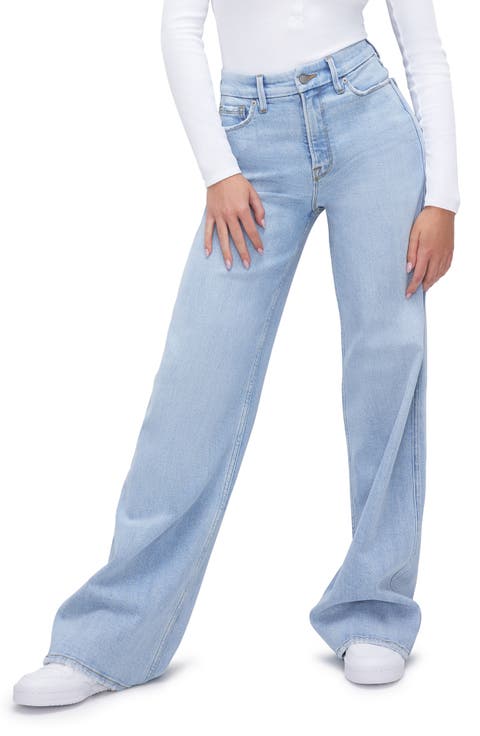Good Skate Wide Leg Jeans (Regular & Plus)