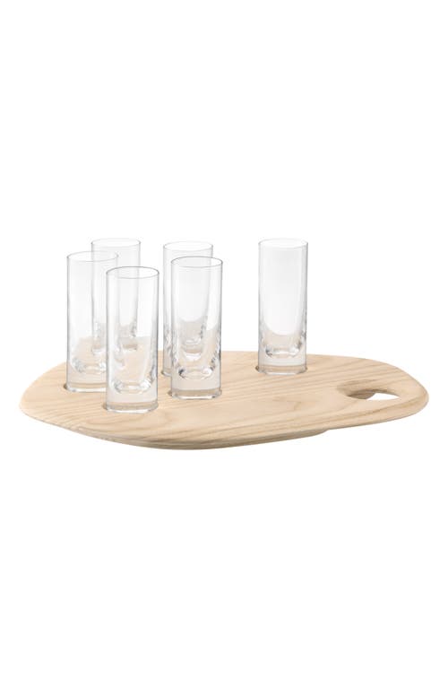 Lsa Paddle Shot Set In Transparent