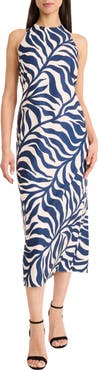 Donna Morgan Print Sleeveless Maxi Dress