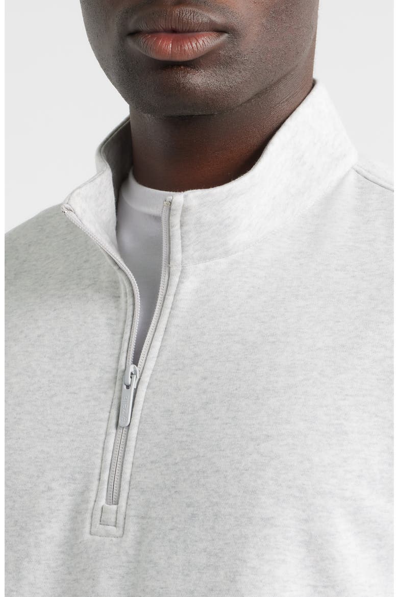 Vital Fleece Quarter Zip Pullover, Alternate, color, GREY FOG HEATHER