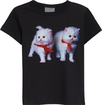 Ashley Williams Two Kittens Graphic Baby Tee | Nordstrom