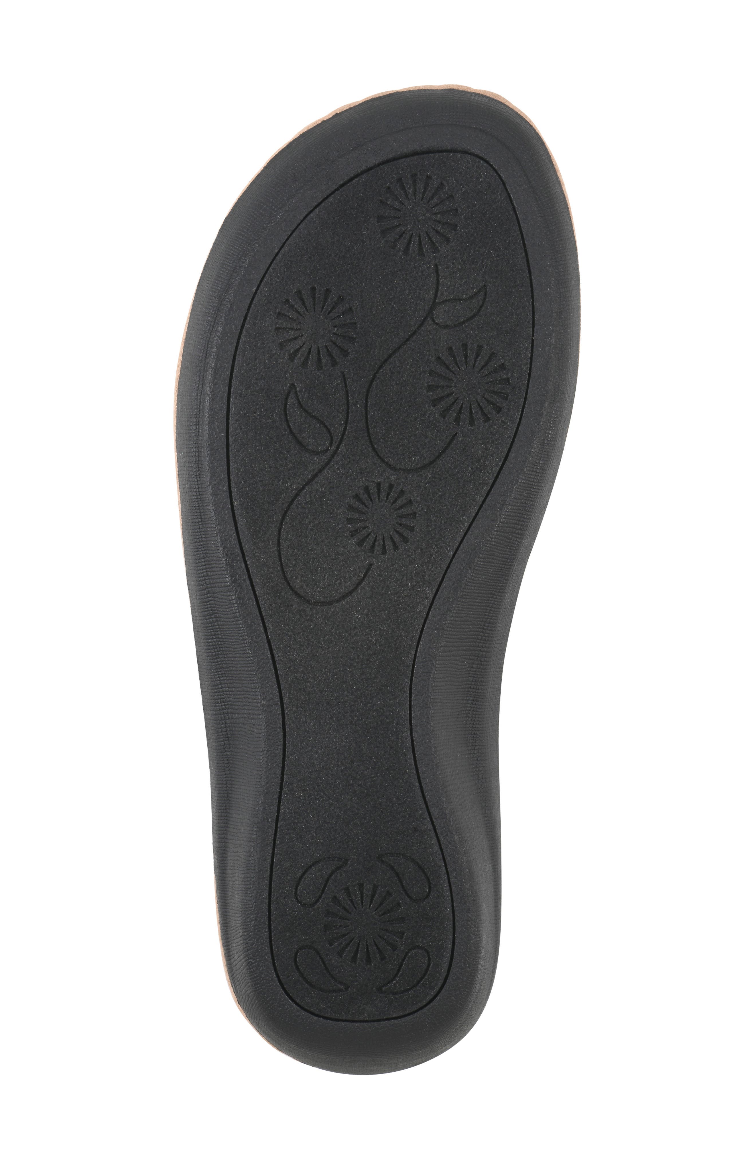 CLIFFS BY WHITE MOUNTAIN Chill 2 Wedge Slide Sandal - Wide Width Available, Alternate, color, Black/ Fabric