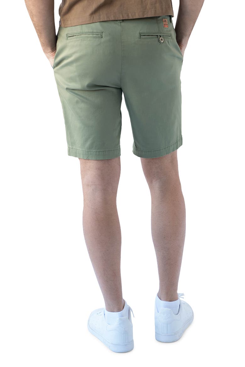 9-Inch Performance Stretch Chino Shorts, Alternate, color, SEA SPRAY