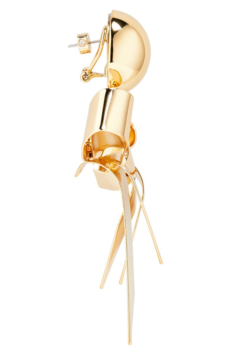 Carolina Herrera Bow Drop Earrings, Alternate, color, 