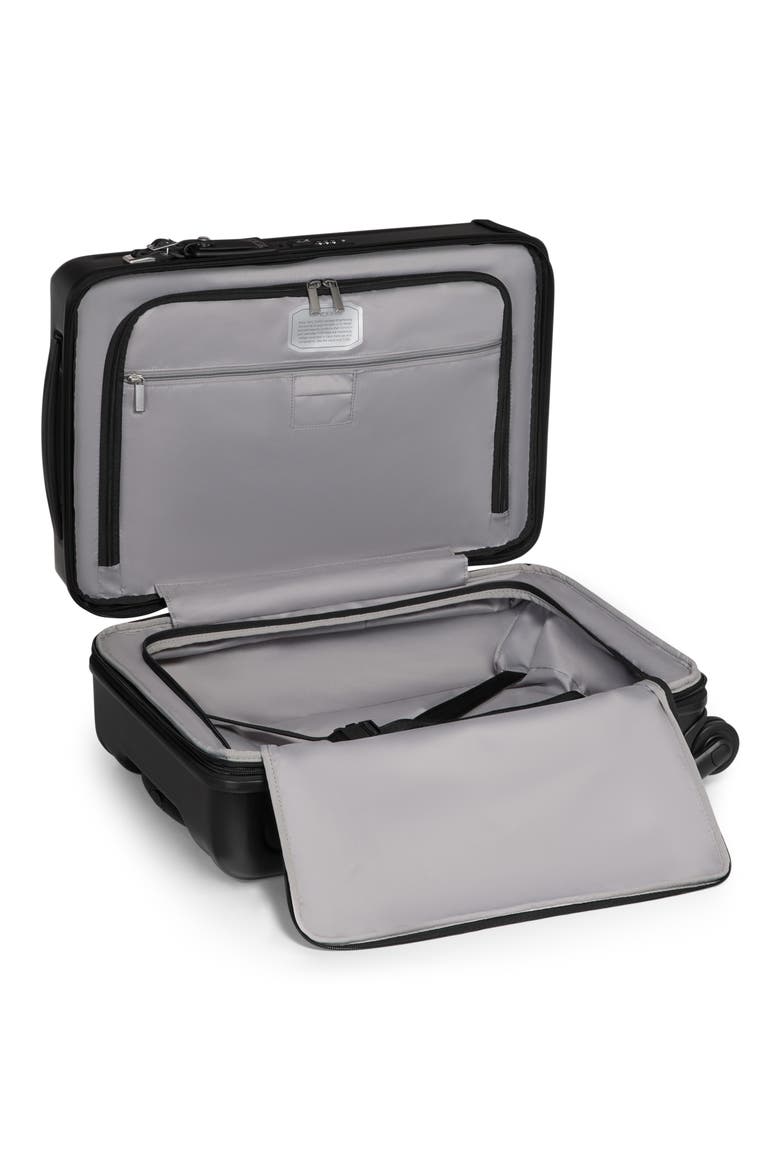 Ventra Expandable Carry On Suitcase, Alternate, color, BLACK TEXTURE