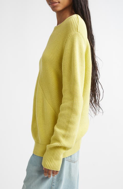 Colorblock Long Sleeve Virgin Wool Sweater Dress