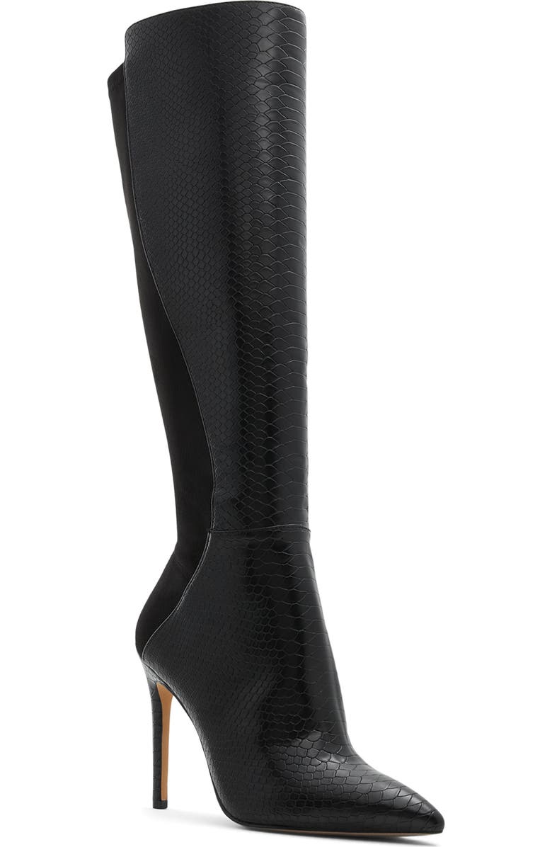 ALDO Sophialaan Tall Stiletto Boot, Main, color,