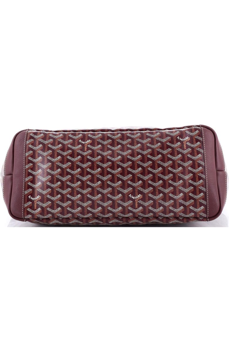 Pre-Owned Goyard Artois Tote Coated Canvas MM, Alternate, color, Burgundy