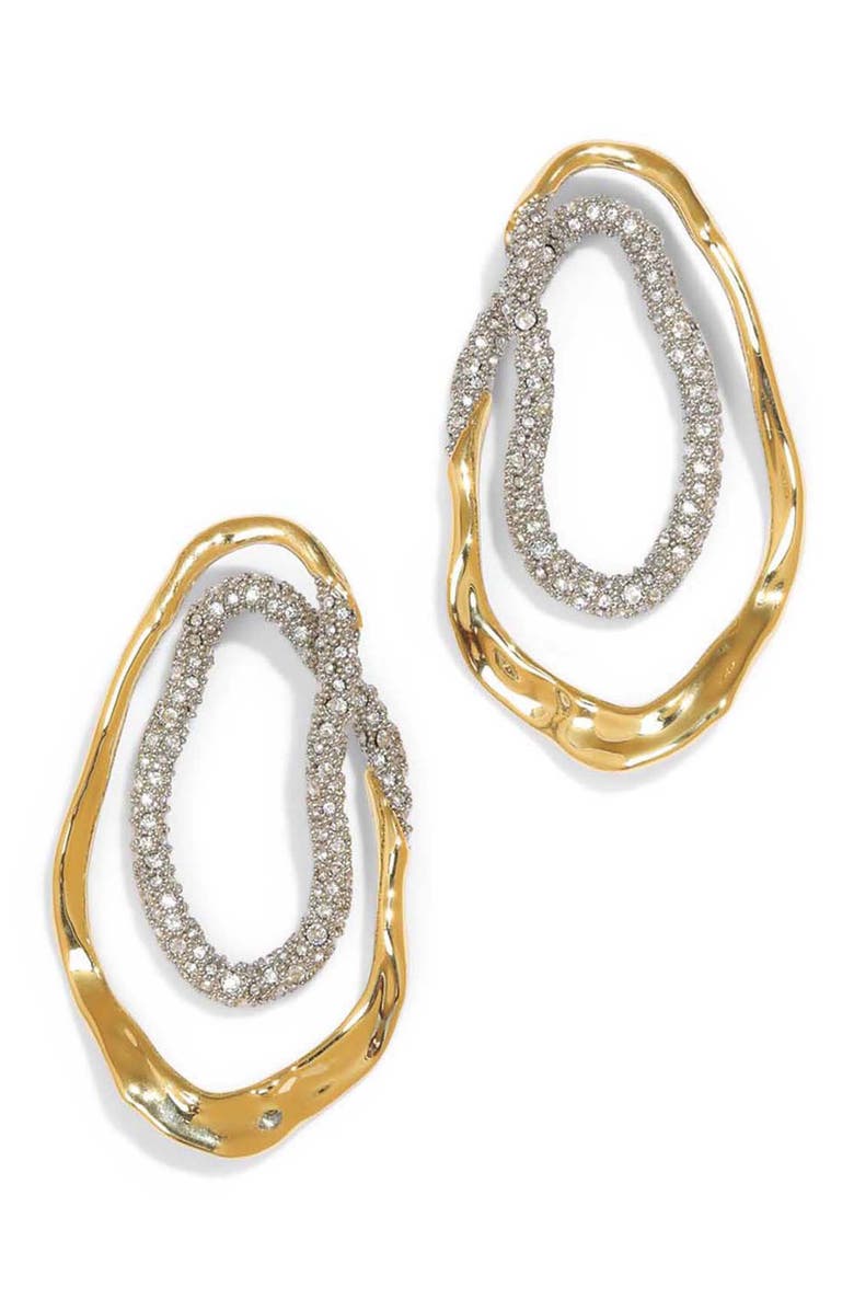Alexis Bittar Solanales Double Front Hoop Earrings, Main, color, 