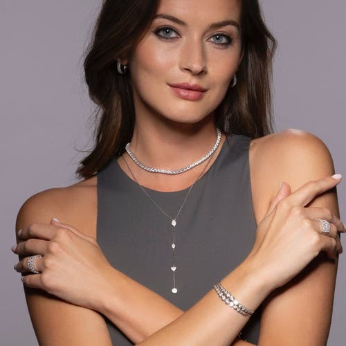 Anna Zuckerman Y Not Lariat Necklace In Yellow Gold