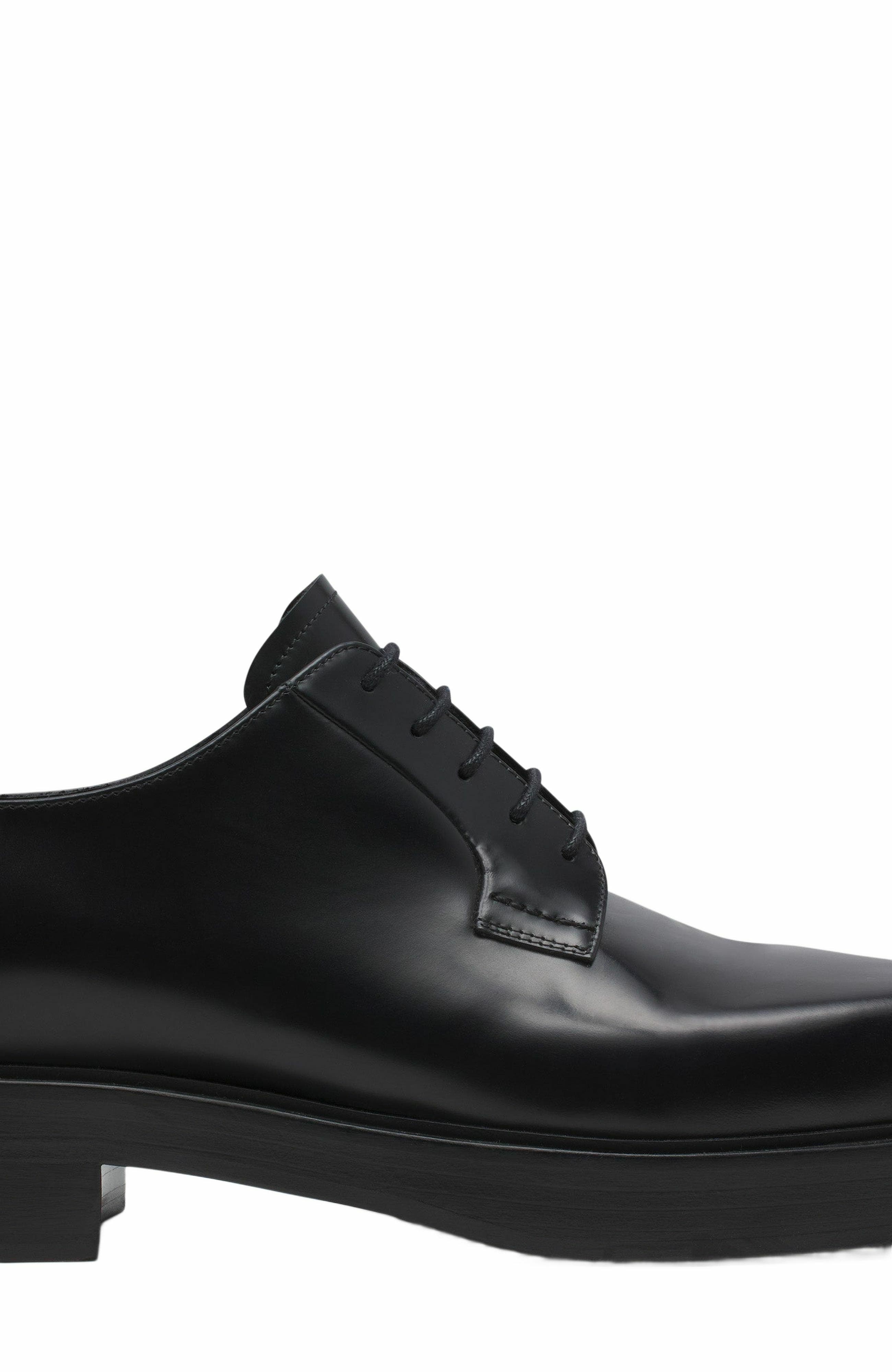 Lanvin Banjo Leather Richelieu, Alternate, color, 