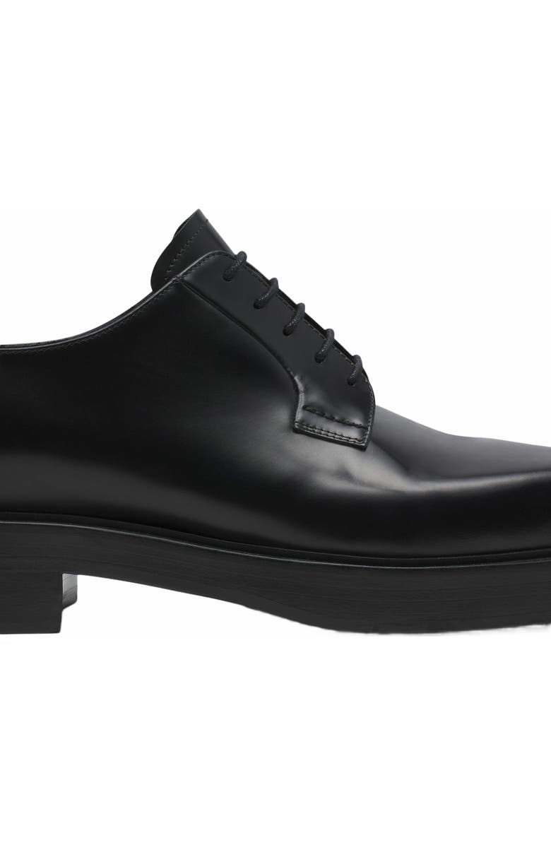 Lanvin Banjo Leather Richelieu, Alternate, color,