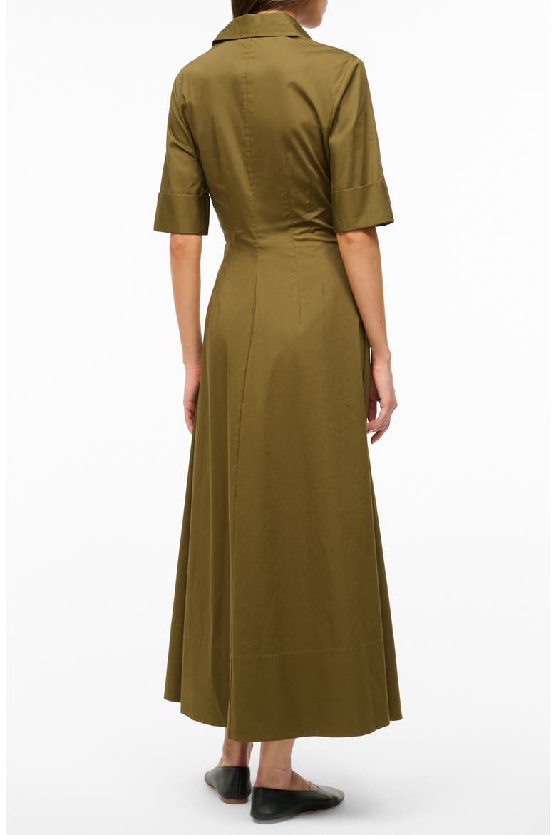 Joan Maxi Shirtdress, Alternate, color, SERGEANT GREEN