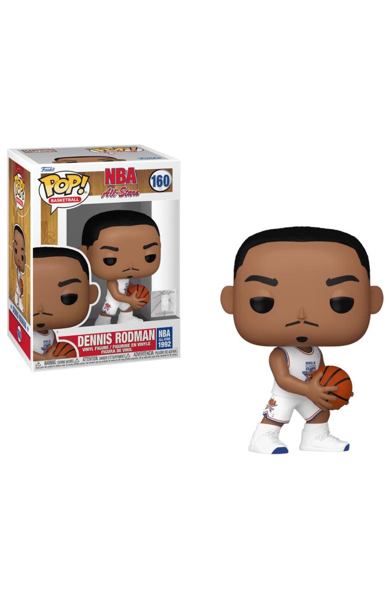 Funko Dennis Rodman (Detroit Pistons) 1992 NBA All-Star Game Funko Pop!, Main, color, Multi-Color