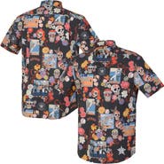 Reyn Spooner Men's Reyn Spooner Black Houston Astros Día De Los Muertos Tri-Blend Button-Down Shirt