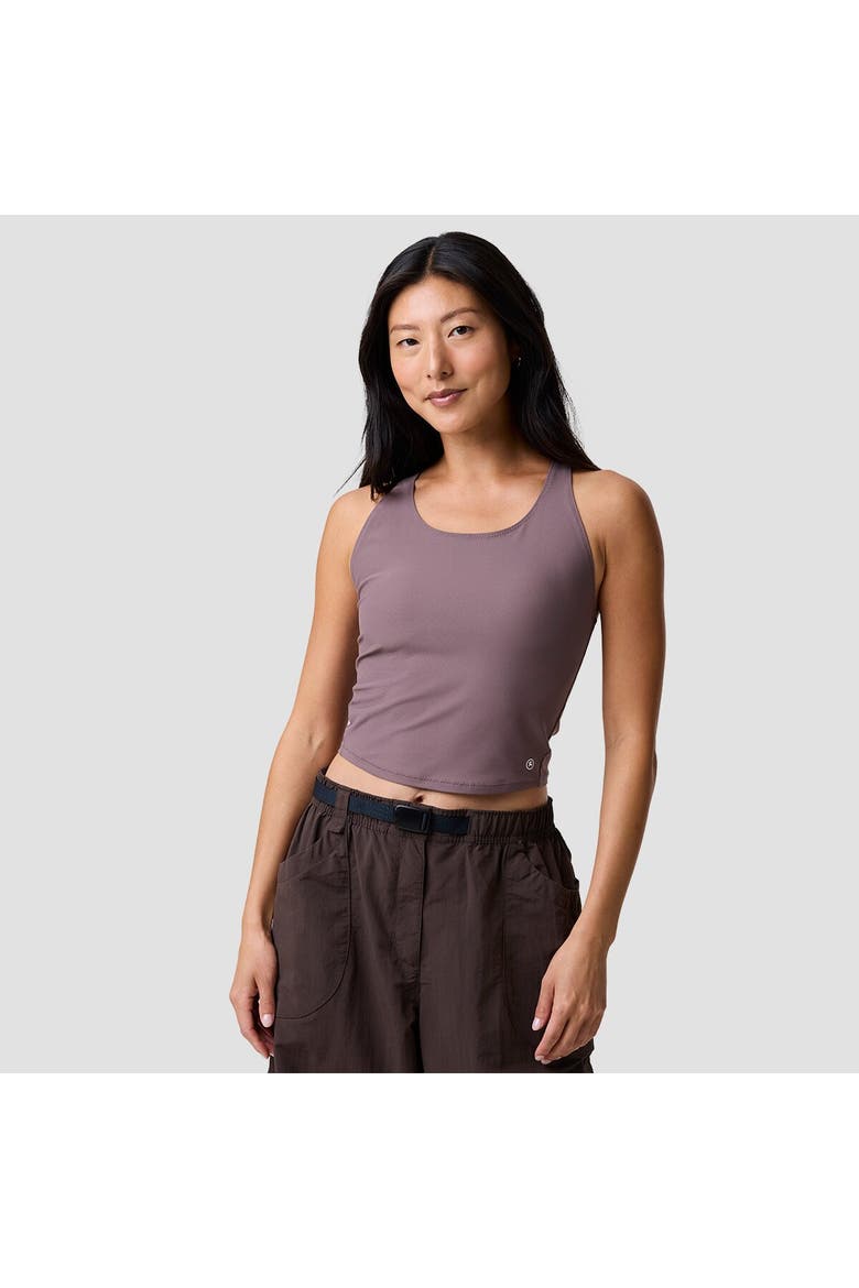 Bga Destination Compression Knit Crossback Tank - Women's, Main, color, Granite Plum
