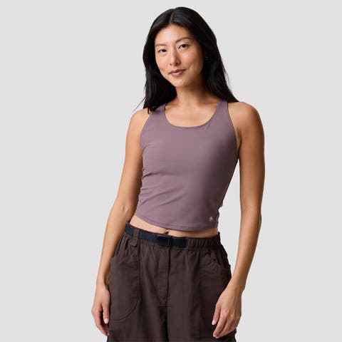 Women's Bga Destination Compression Knit Crossback Tank