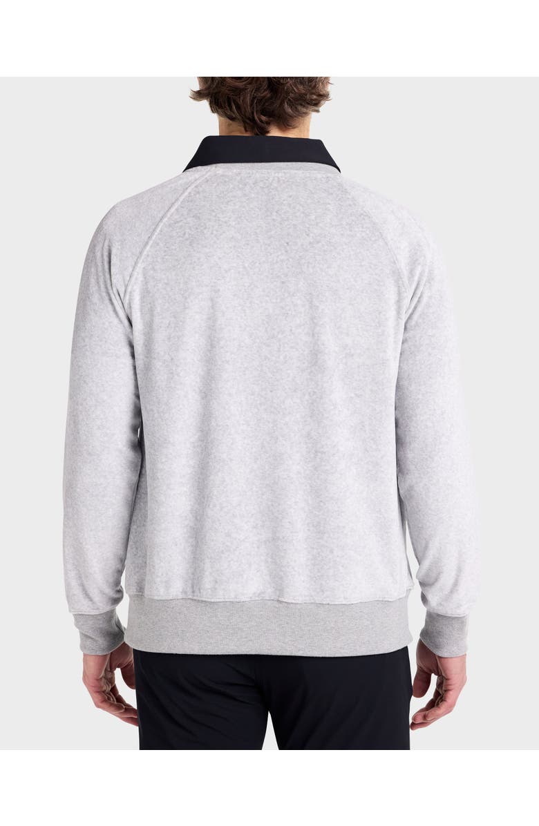 Blanco Clothing Country Club Raglan Sweater Velour, Alternate, color, Grey