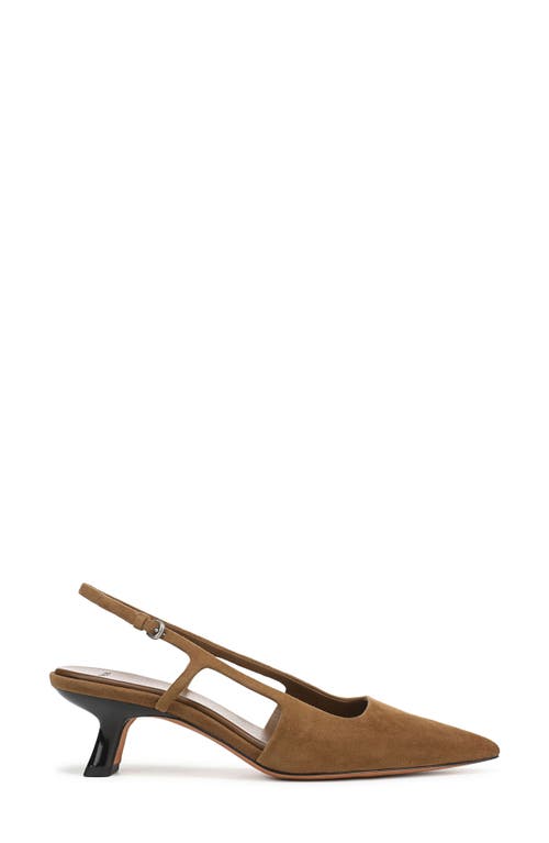 Vince Bianca Slingback Pointed Toe Pump