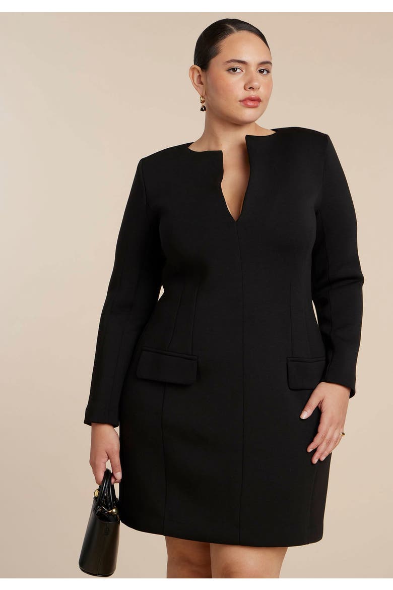 Strong V Neck Mini, Alternate, color, BLACK ONYX