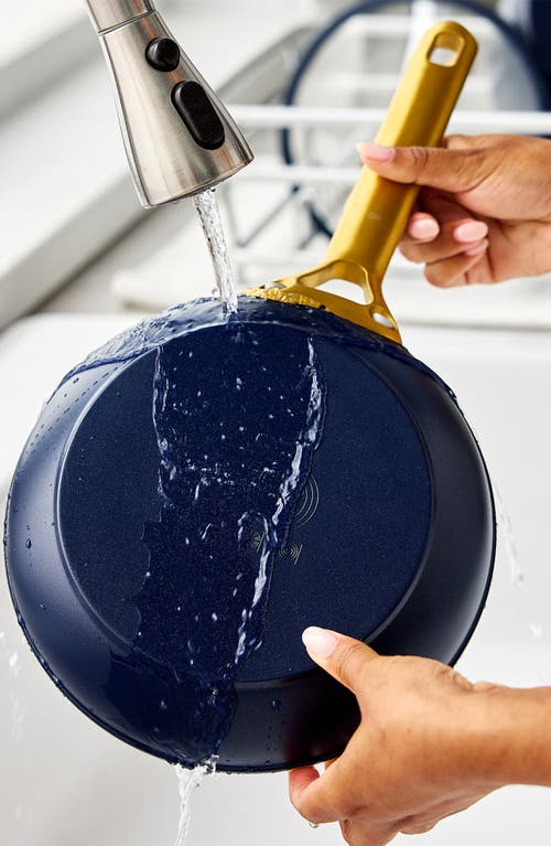Greenpan Reserve Pro 10-piece Ceramic Nonstick Cookware Set In Blue