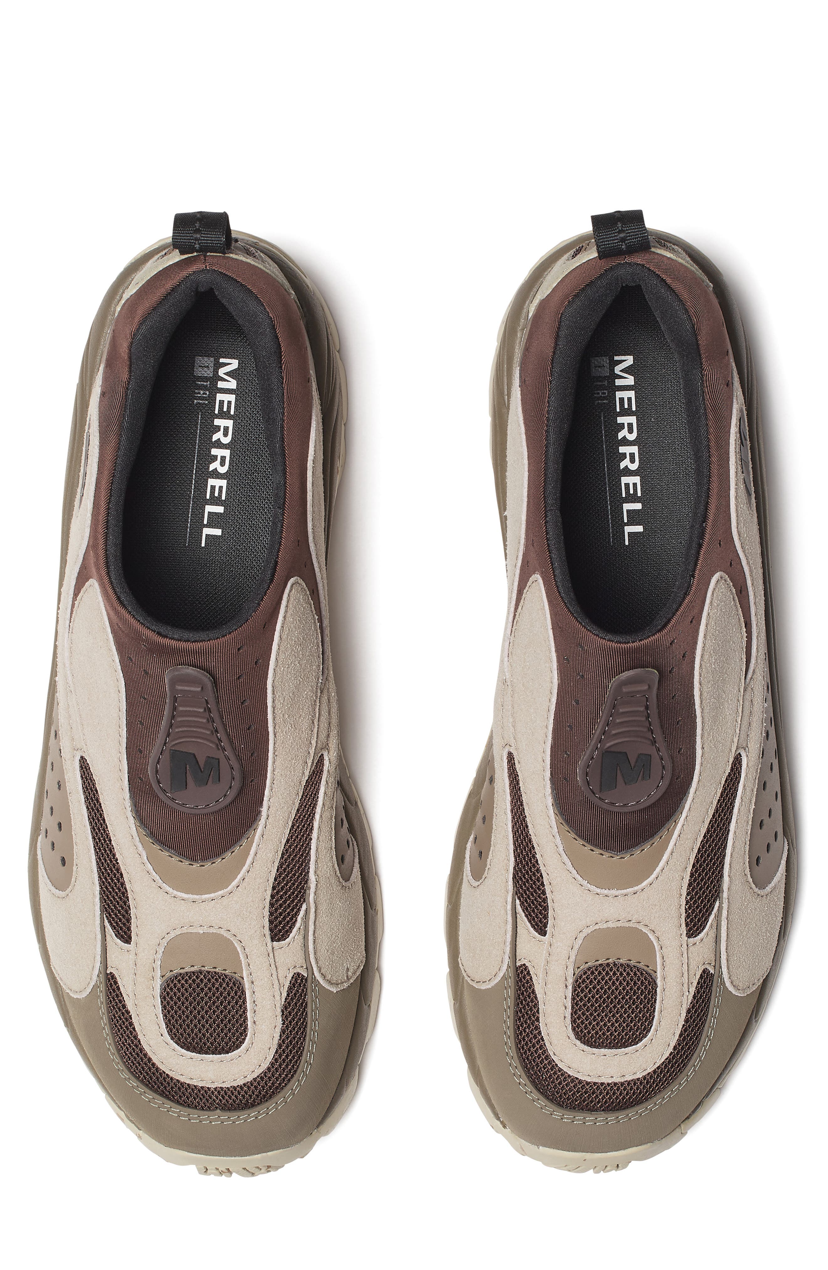 Merrell Moc Speed Streak Evo Slip-On Sneaker, Alternate, color, Silt/ Coffee