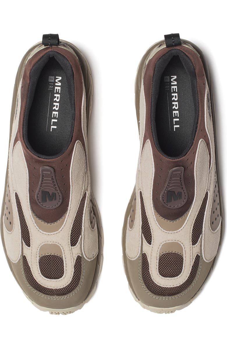 Merrell Moc Speed Streak Evo Slip-On Sneaker, Alternate, color, Silt/ Coffee