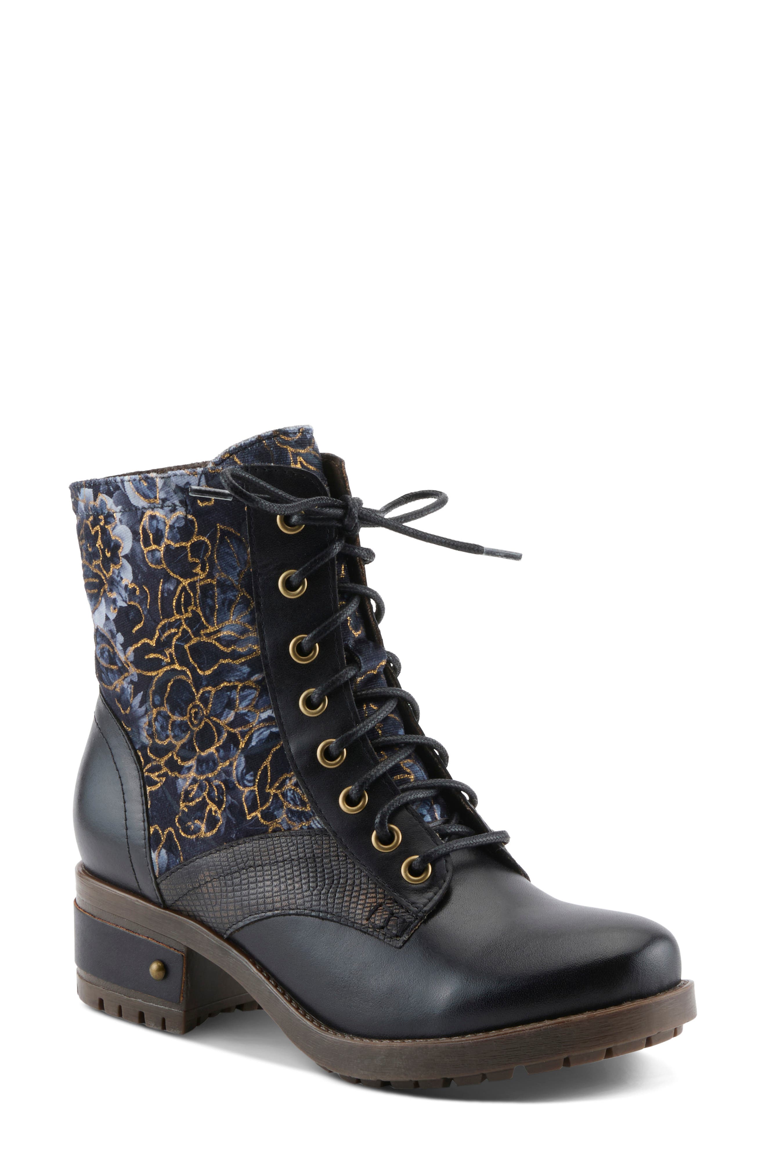 Marty-Flow Bootie, Main, color, BLACK MULTI