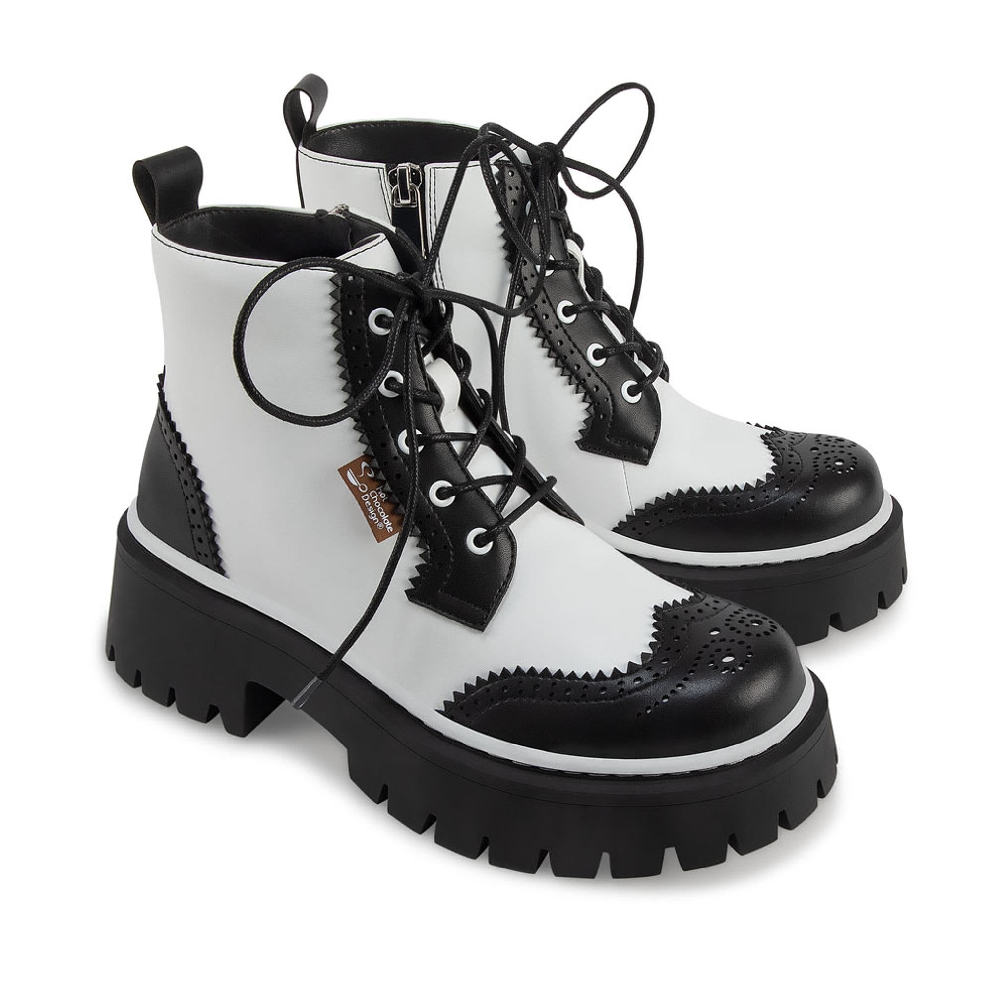 Hot Chocolate Design Havana Platform Chuncky Boots, Main, color, Havana