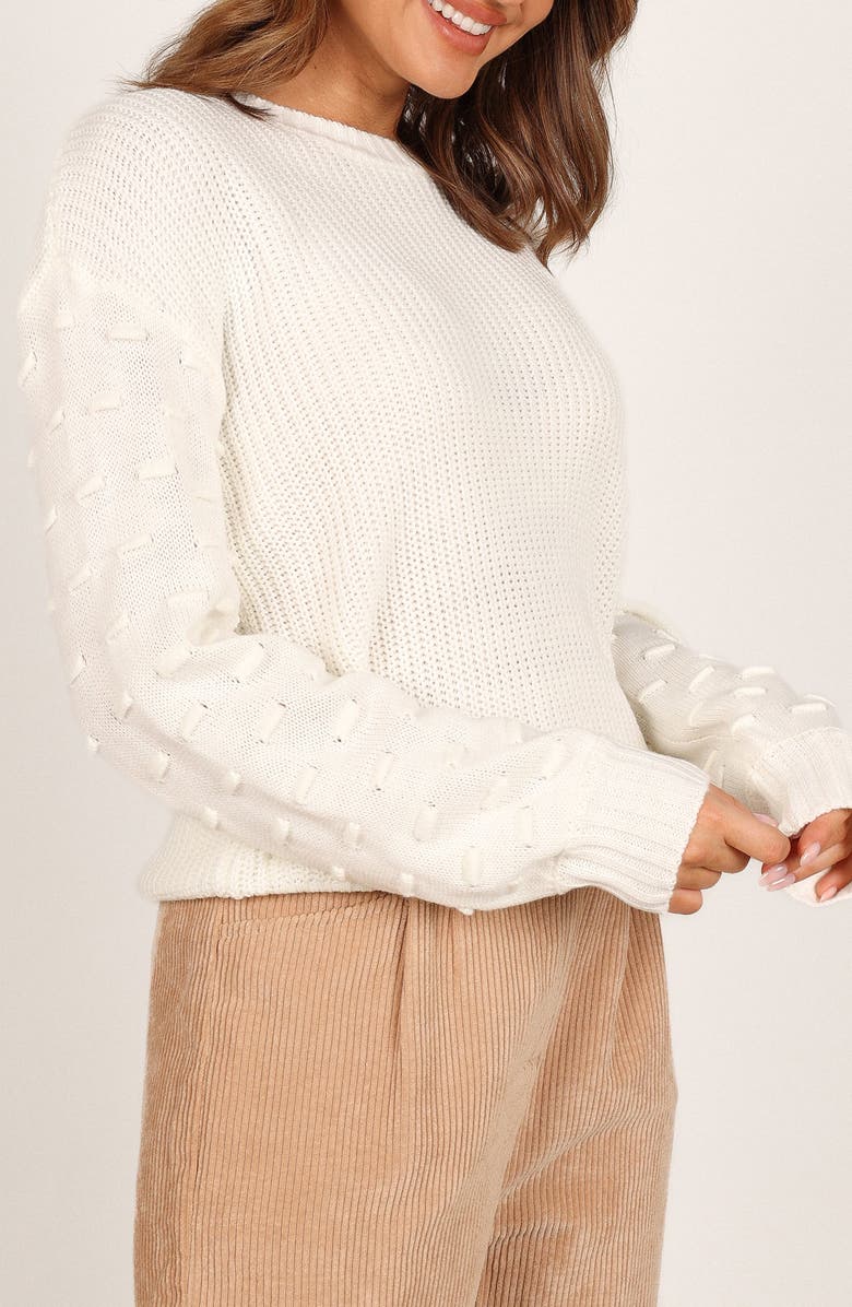 Petal & Pup Katrina Textured Sweater, Alternate, color,