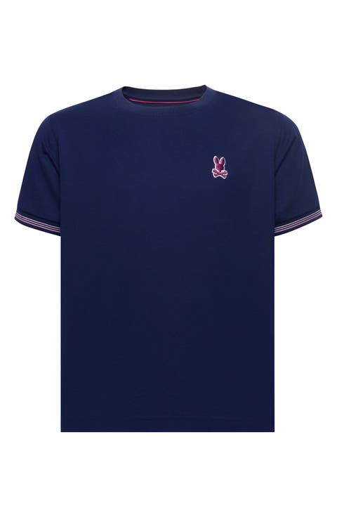 Kids' Hart Embroidered Logo Cotton T-Shirt (Big Kid)