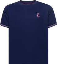 Psycho Bunny Kids' Hart Embroidered Logo Cotton T-Shirt