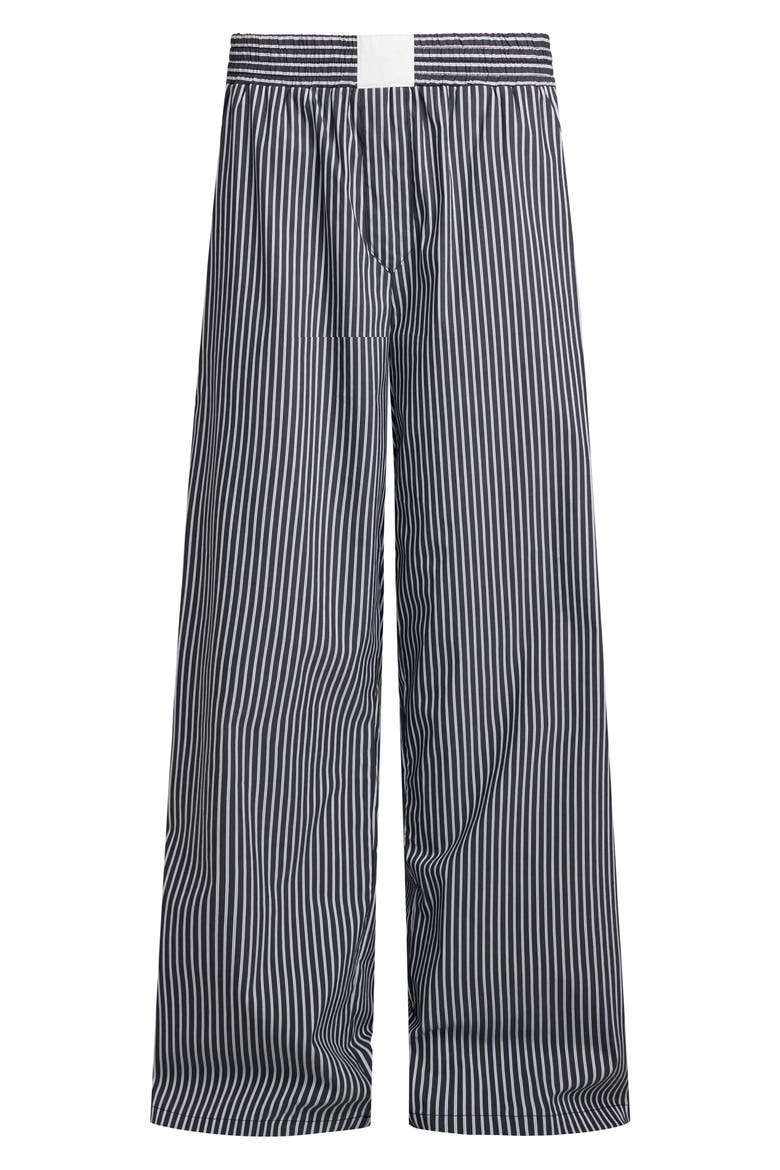 Cobain Stripe Cotton Blend Pants, Alternate, color, ONYX STRIPE