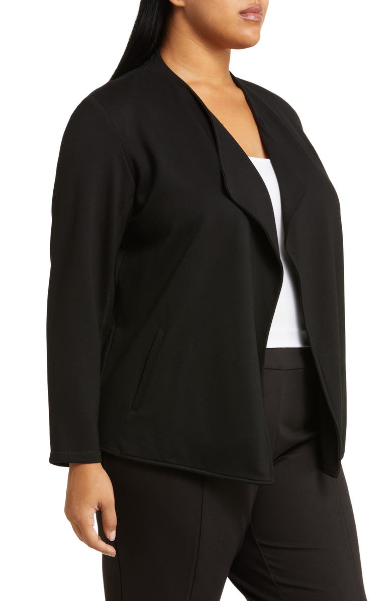 Jones New York Serenity Drape Front Knit Jacket, Alternate, color, 
