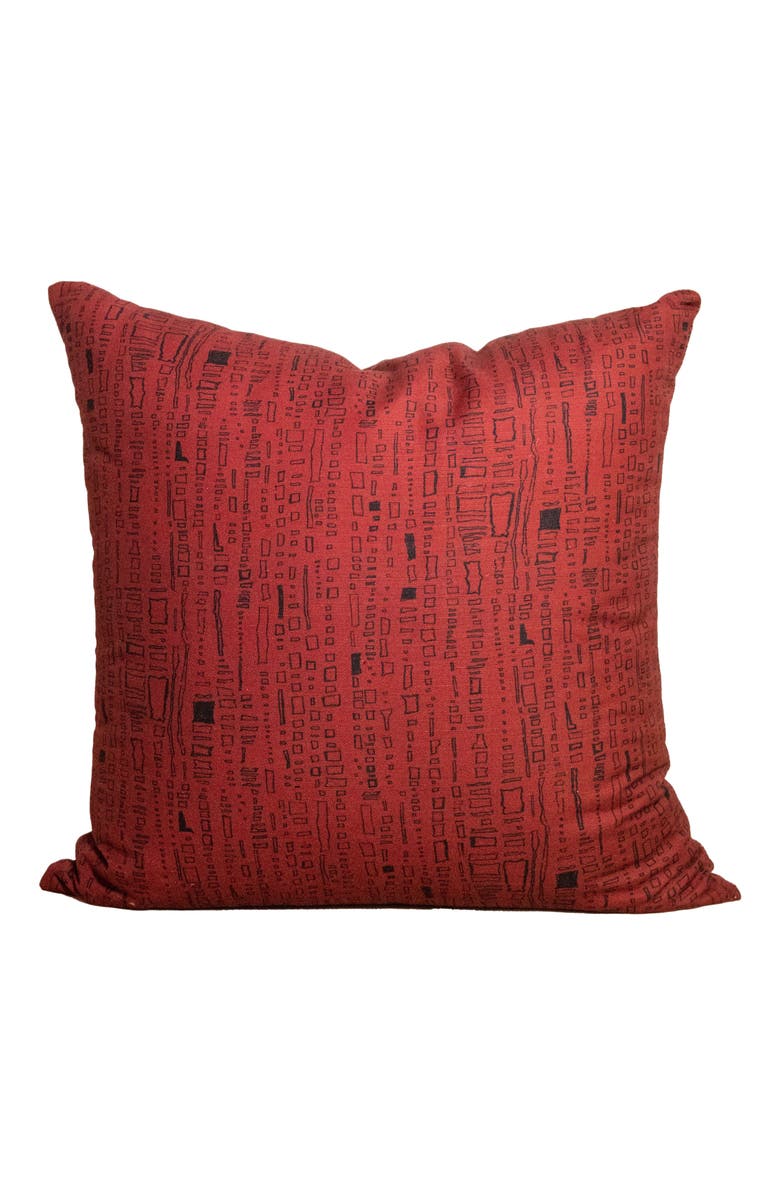 at300nelson Capistrano in Dark Saffron 24" x 24" Pillow, Main, color, Dark Saffron