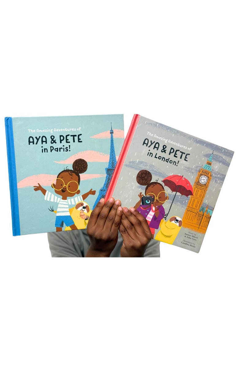 AYA AND PETE 'The Amazing Adventures of Aya & Pete' European Duo Book Set, Alternate, color, 